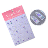 Shell Nail Sticker - Stained Glass Window